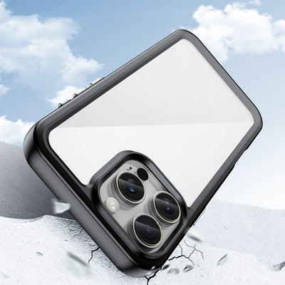 Outer Space Case with Gel Frame for iPhone 16 Pro - Black — Hurtel