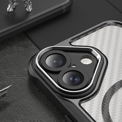 Leading Series MagSafe Silicone Case for iPhone 16 Plus - Black — Hurtel
