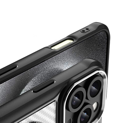 Leading Series MagSafe Silicone Case for iPhone 16 Pro Max - Black — Hurtel