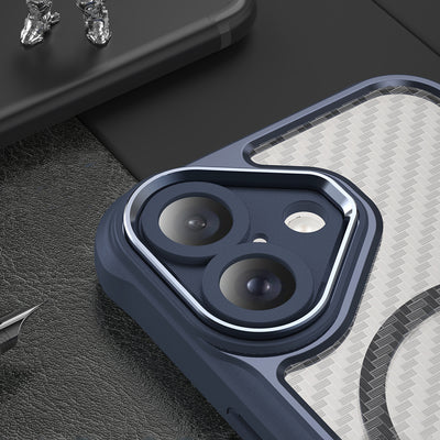 Leading Series MagSafe Silicone Case for iPhone 16 - Blue — Hurtel