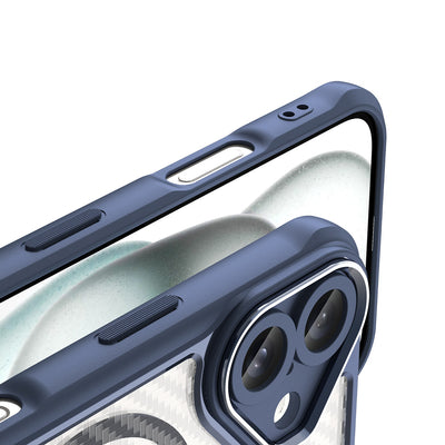 Leading Series MagSafe Silicone Case for iPhone 16 Plus - Blue — Hurtel