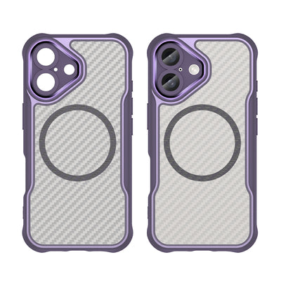Leading Series MagSafe Silicone Case for iPhone 16 Plus - Purple — Hurtel