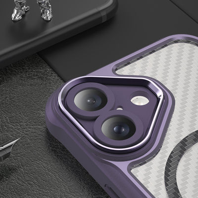 Leading Series MagSafe Silicone Case for iPhone 16 Plus - Purple — Hurtel