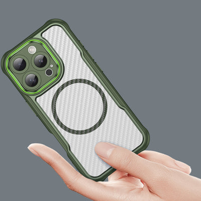 Leading Series MagSafe Silicone Case for iPhone 16 Pro Max - Green — Hurtel