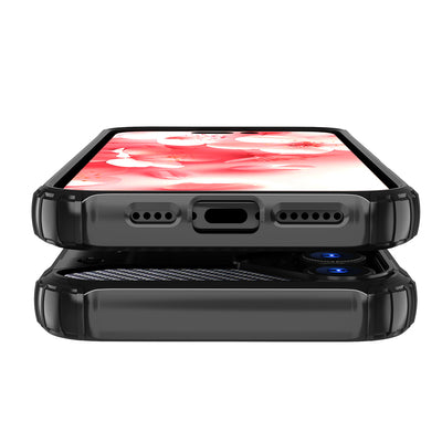 Hybrid Armor iPhone 16 Case - Black — Hurtel