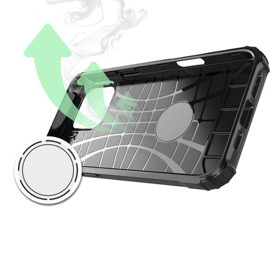 Hybrid Armor iPhone 16 Pro Case - Black — Hurtel