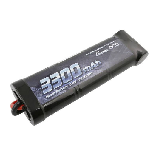 Akku Gens Ace 3300mAh 8,4V NiMH Flacher T-Stecker