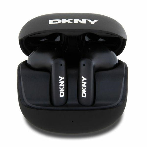 DKNY TWS BT Satiny Finish Headphones - Black