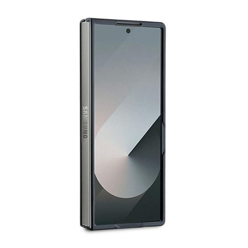 Karl Lagerfeld Saffiano Metal Pin Case for Samsung Galaxy Z Fold 6 - Black