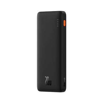 Baseus Airpow 20W 10000mAh Power Bank with Baseus Simple Series USB-A - USB-C 30cm Cable - Black