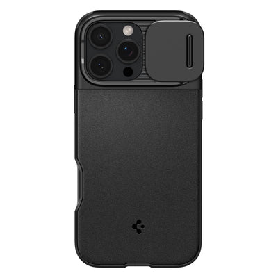 Spigen Optik Armor Mag case with MagSafe for iPhone 16 Pro - black
