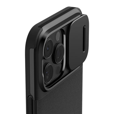 Spigen Optik Armor Mag case with MagSafe for iPhone 16 Pro - black