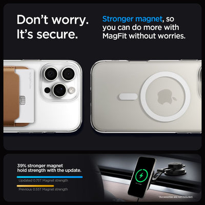Spigen Liquid Crystal Mag MagSafe iPhone 16 Pro Case - Clear