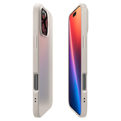 Spigen Liquid Air case for iPhone 16 Pro - titanium