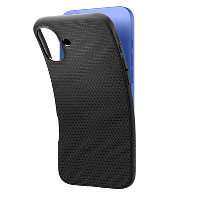 Spigen Liquid Air Case for iPhone 16 Plus - Black