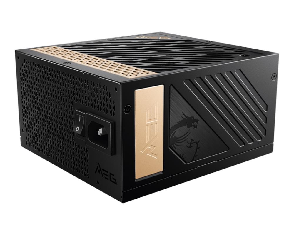 Power Supply MSI 1300 Watts Efficiency 80 PLUS PLATINIUM PFC Active MEGAI1300PPCIE5
