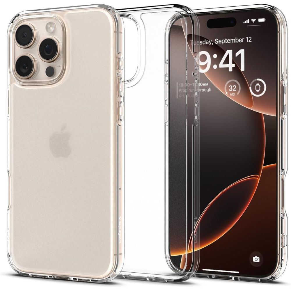 Spigen Ultra Hybrid Case for iPhone 16 Pro Max - Clear