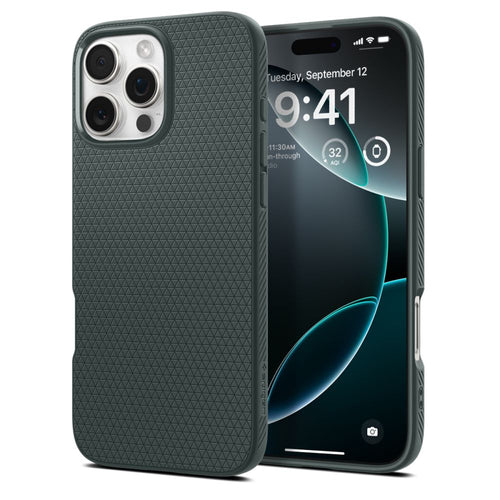 Spigen Liquid Air Case for iPhone 16 Pro Max - Green