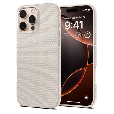 Spigen Liquid Air Case for iPhone 16 Pro Max - Titanium