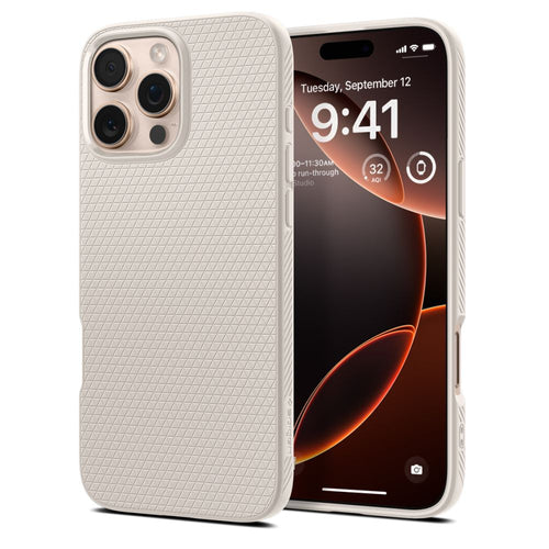Spigen Liquid Air Case for iPhone 16 Pro Max - Titanium