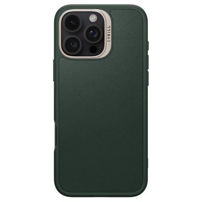 Spigen Cyrill Kajuk MagSafe iPhone 16 Pro Max Case - Green