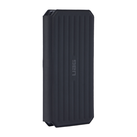 UAG 3in1 Travel Charger 15W Wireless Charger with MagSafe + Cable + Organizer - Black