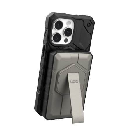 UAG Rugged 10K 10000 mAh MagSafe Powerbank with 10W Stand + Cable - Titanium