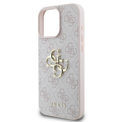 Guess 4G Big Logo Case for iPhone 16 Pro - Pink