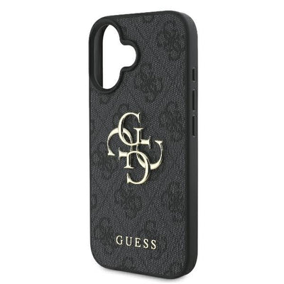 Guess 4G Big Logo Case for iPhone 16 - Black