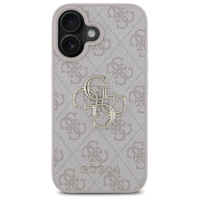Guess 4G Big Logo Case for iPhone 16 - Pink