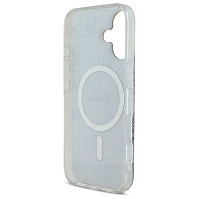 Guess IML 4G MagSafe iPhone 16 Case - Blue