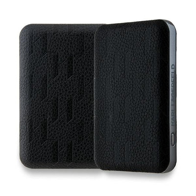 Karl Lagerfeld Powerbank inductive KLPB5FPGKSKIHK 16W 5000mAh black/black Karl Head Pin MagSafe