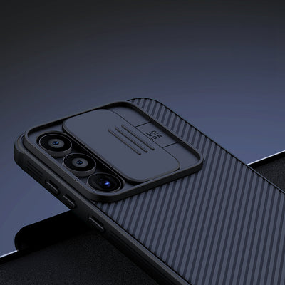 Nillkin CamShield Pro Case for Samsung Galaxy A55 with Camera Cover - Black