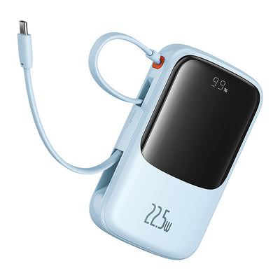 Baseus Qpow Pro+ 22.5W 10000mAh USB-C Power Bank - Blue