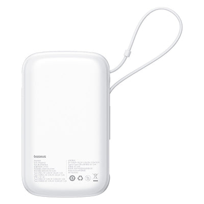 Baseus Qpow Pro+ Power Bank 22.5W 10000mAh USB-C - White