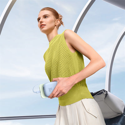 Baseus QPow 2 30W 10000mAh Power Bank with Built-in USB-C Cables - Blue