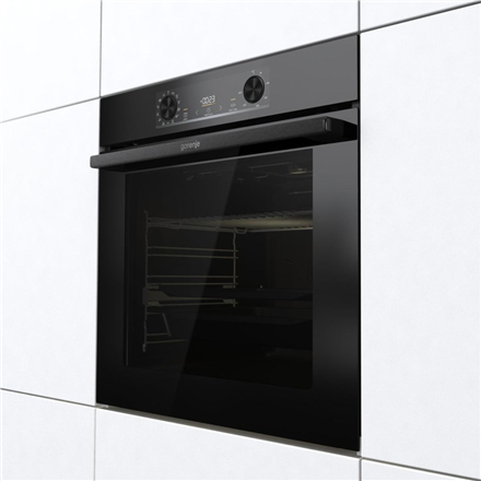 Gorenje Oven | BOS6737E13FBG | 77 L | Electric | AquaClean | Mechanical | Steam function | Convection | Height 59.5 cm |