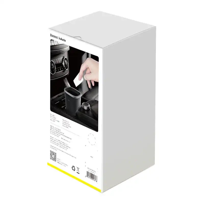 Baseus Dust-free Vehicle-mounted Trash Can（Trash Bag 3 roll/90）Black - Product Image 8