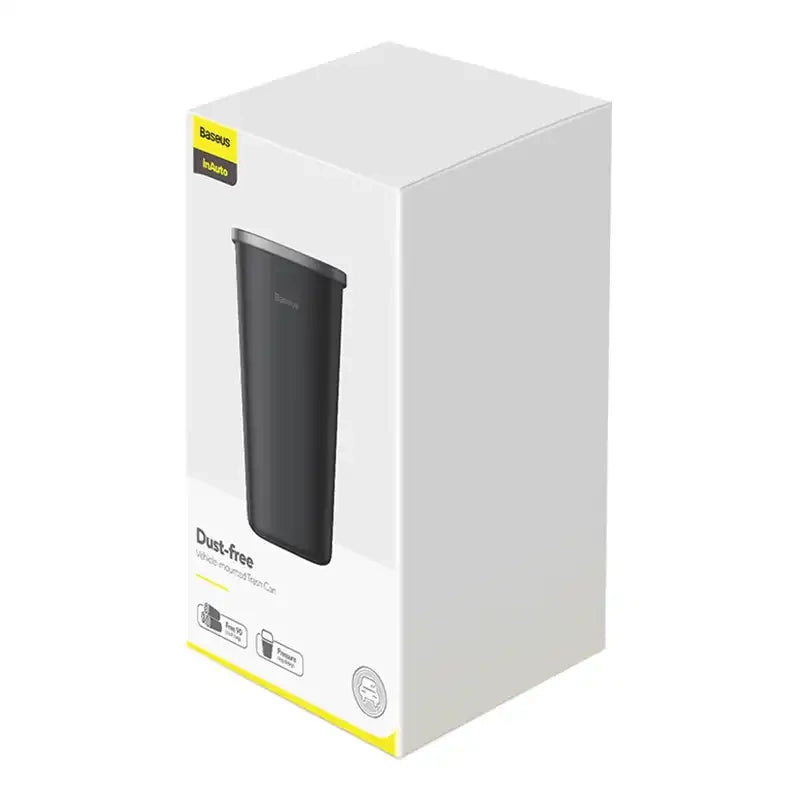 Baseus Dust-free Vehicle-mounted Trash Can（Trash Bag 3 roll/90）Black - Product Image 7