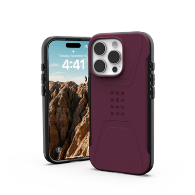 UAG Civilian Magsafe iPhone 16 Pro Case - Red