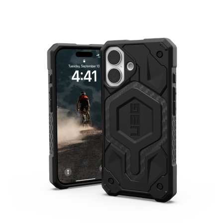 UAG Monarch iPhone 16 Case - Black