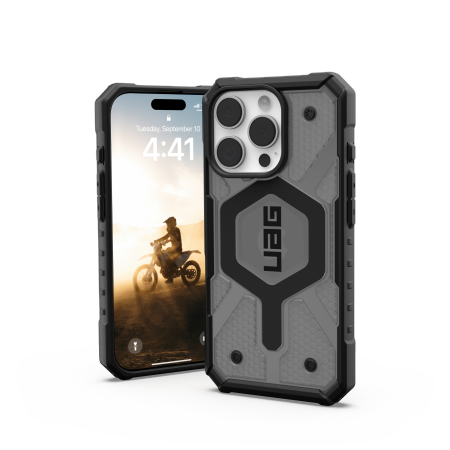 UAG Pathfinder Clear Magsafe iPhone 16 Pro Case - Translucent