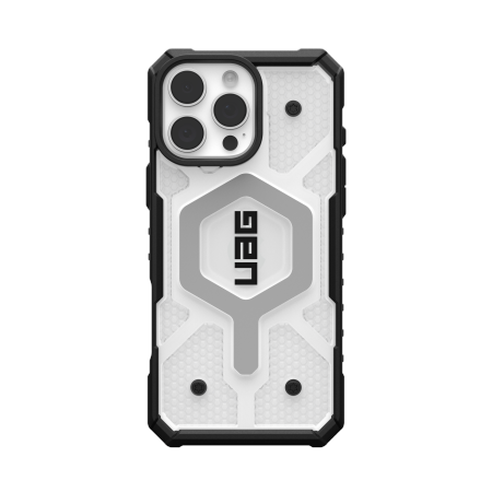 UAG Pathfinder Clear Magsafe Case for iPhone 16 Pro Max - White