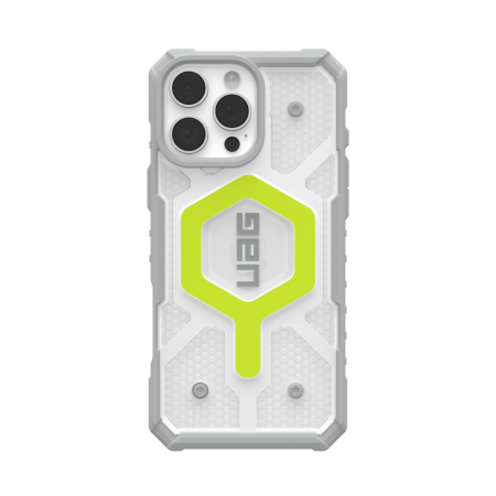 UAG Pathfinder Clear Magsafe Case for iPhone 16 Pro Max - Green