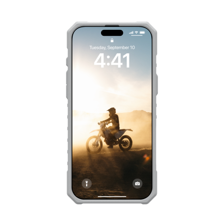 UAG Pathfinder Clear Magsafe Case for iPhone 16 Pro Max - Green