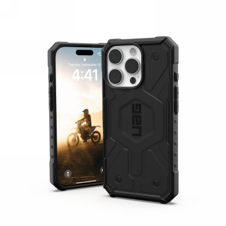 UAG Pathfinder Magsafe case for iPhone 16 Pro - black