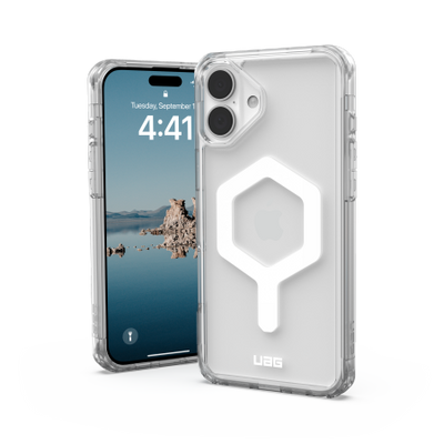 UAG Plyo Magsafe iPhone 16 Plus Case - White