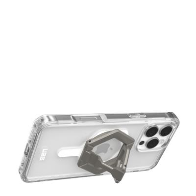 UAG Plyo Magsafe Case with Magnetic Ring Stand for iPhone 16 Pro Max - Titanium