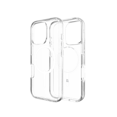 ZAGG Crystal Palace Snap Case with MagSafe for iPhone 16 Pro - Clear