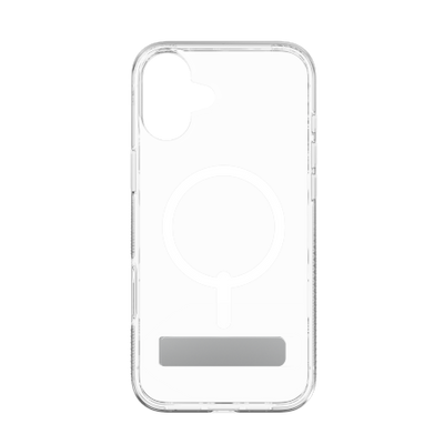 ZAGG Crystal Palace Snap Kickstand MagSafe Case for iPhone 16 Plus - Clear